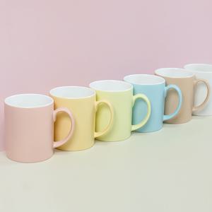 [리퍼] 심플 파스텔 무광 머그컵 350ml