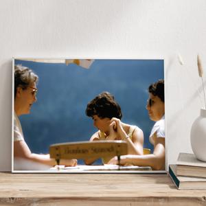 감성 유럽 풍경 플레이스 포스터 사진 액자 - 13. Table Talk