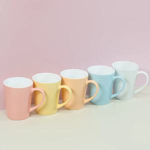 [리퍼] 브이 파스텔 유광 머그컵 350ml