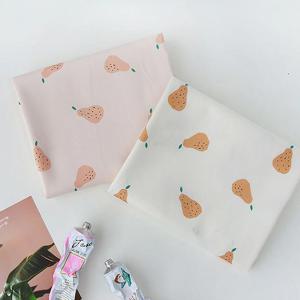 면20수평직 과일 패턴 서양배 패브릭 원단 미싱 홈패션 DIY-프루츠파티 허니스윗 2종