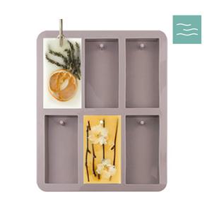 타블렛 직사각 6구 DIY 실리콘몰드