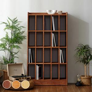 에디터의 서재 원목 LP형 깊은 4단 책장 800 5X4_J73