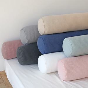피그먼트 워싱 60수 아사 순면 원형 롱쿠션 바디필로우 8color