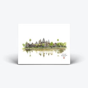 앙코르왓 - 김쾌민_캔버스액자