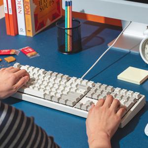 엠프리스 오리지널 레트로 PBT 무접점 키보드