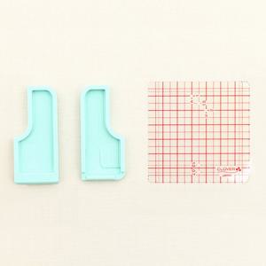 크로바 미싱용 시접가이드 부착 봉제 보조