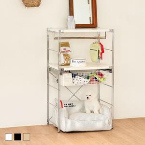 쉬포니에 모듈 가구 펫 클로젯 / 애견 용품 정리함 옷장 선반