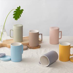 [리퍼] 마카롱 머그컵 예쁜머그잔 450ml 7color