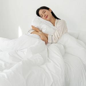 사은품! 이집션 120수 고밀도 코튼 간절기 프리미엄 호텔 알러지케어 차렵세트 4color