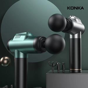 [해외] A1 전동 마사지건 USB C-TYPE 충전 4종 헤드 포함 6단 조절