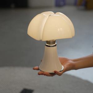LED 포터블 미니 무드등 머쉬룸 버섯조명 카페 단스탠드  무선조명 2color