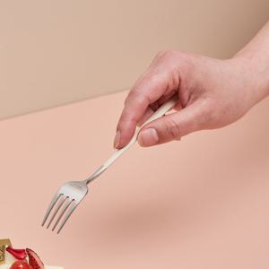 국산 명품 스텐 커트러리 디저트 포크 4colors