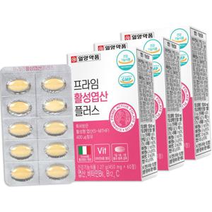 프라임 활성엽산 플러스 60정 3팩