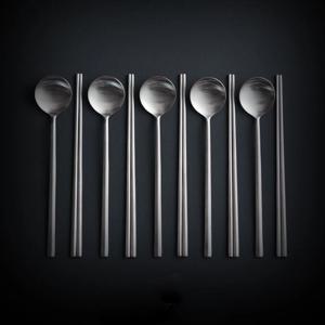 국산 프리미엄 이브로 올스텐 5인 수저세트 숟가락 젓가락 10P
