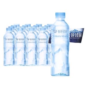 동원샘물 유라벨 500ml x 60병 생수 물