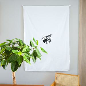 해피데이 화이트 고리 90x130 가림막커튼 가리개커튼 창문가리개 바란스 공간분리 벨크로