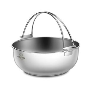 까사니 볼리레 IH 샤브샤브냄비 20cm /인덕션겸용 스텐냄비 전골팬 오뎅냄비