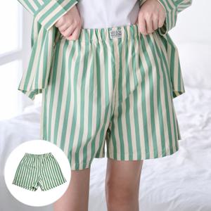 면모달 빅사이즈 성인 잠옷 파자마 반바지 트렁크쇼츠 SPST그린
