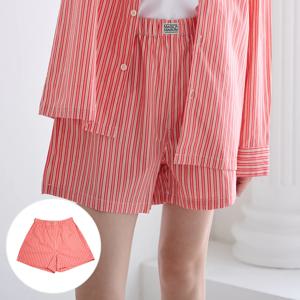 면모달 빅사이즈 성인 잠옷 파자마 반바지 트렁크쇼츠 SPST레드