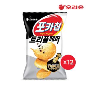 포카칩 트리플페퍼M(60g) x 12개