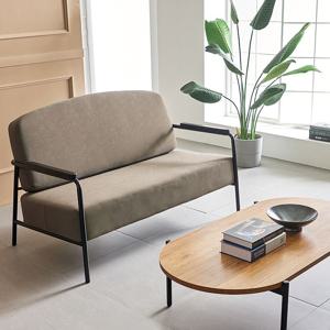 베라스 사무실 2인용 쇼파 인조가죽 카페 소파