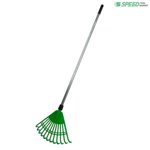 PVC 갈퀴 소+120cm 스텐자루 갈퀴 낙엽 벌초