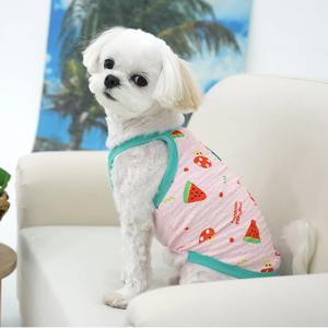 강아지옷 수박 시어커서 애견 티셔츠 고양이의류
