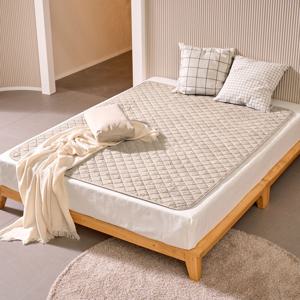 곰표한일 24년형 전자파 안심 EMF 리얼 탄소매트 전기장판 전기요 베이지 그레이