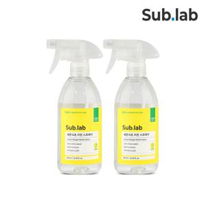 레몬식초 키친 멀티클린 과일세척 스프레이 500ml 2개