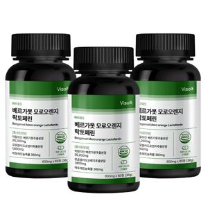 이탈리아 베르가못 모로오렌지 락토페린 60정x3병 (6개월분)