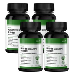 이탈리아 베르가못 모로오렌지 락토페린 60정x4병 (8개월분)