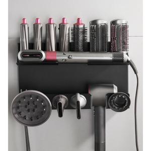 다이슨 에어랩 거치대 드라이기 거치대 무타공 11구 스텐 벽걸이형