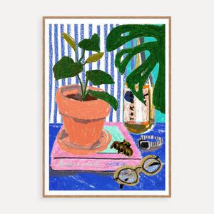 더포스터클럽 Pastel Plants 로라 페이지 아트 프린트