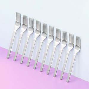 심플샤틴 디저트포크 10P