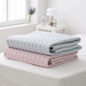 구름촉감 부드러운 리라  모달 100% 4면밴딩 패드겸카페트 SS (2colors)