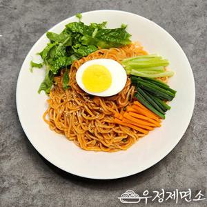 우정제면소 비빔국수 6인분세트 (생면 1kg+비빔장 6봉)