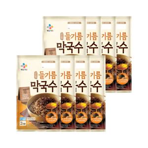 CJ 고소한 들기름막국수 356g*8개