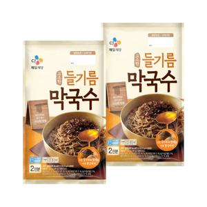 CJ 고소한 들기름막국수 356g*2개
