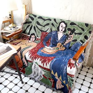 앙리 마티스 음악 소파커버/ 러그/ 블랭킷