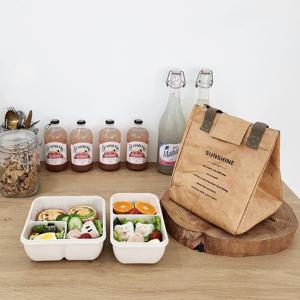 전자레인지 도시락통 850ml/ 1100ml+보온보냉가방 직장인 런치박스
