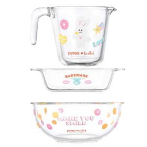 노티드 계량컵 500ml+디쉬 직580+믹싱볼 2400ml