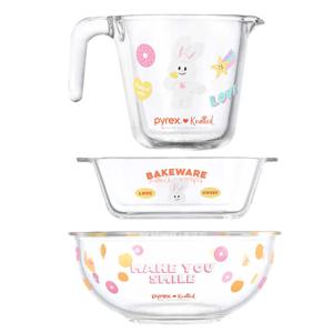 노티드 계량컵 500ml+디쉬 정580+믹싱볼 2400ml