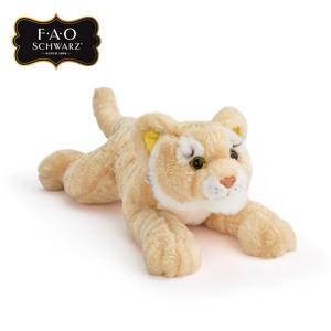F.A.O슈와츠-봉제-골드 호랑이 무릎 인형 38cm