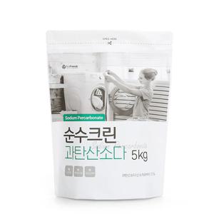 순수크린 과탄산소다 대용량 5KG 1개 / 산소계표백제+계량스푼
