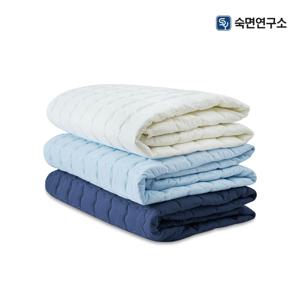 바른잠 3단 접이식 누빔 매트리스커버 6cm 10cm 15cm (MS/SS/Q)