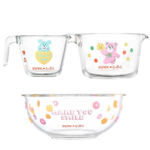 노티드 계량컵 500ml+1000ml+믹싱볼 2400ml
