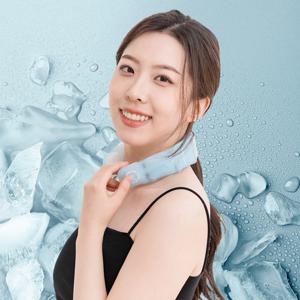28도 자연냉각 런웨이브 쿨링 아이스큐브 넥밴드 국내산 쿨링시스템 독일산 고함량 PCM소재