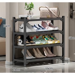 스탠드 스틸 신발 수납 신발장 팬트리 철제주방 신발 정리대 랙 4단