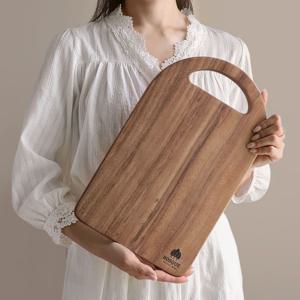 수제 원목 플레이트 우드 감성 나무 도마 (23x38cm)