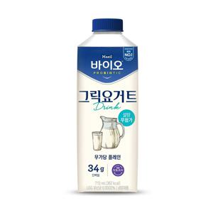 바이오 PROBIOTIC 그릭요거트 Drink 무가당 플레인*3입